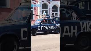 «Танк» В Центре Красноярска