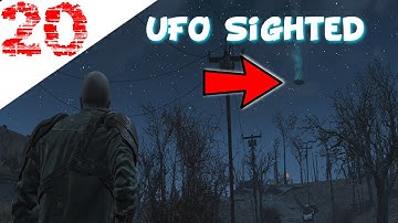 [20] Fallout 4 Gameplay Walkthrough | We Found A UFO Crash Site! | ★PC, XboxOne, Ps4 | 1080p