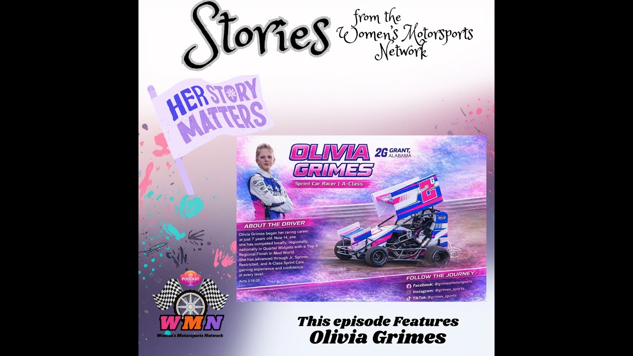Olivia Grimes on Family, Racing, and Never Giving Up