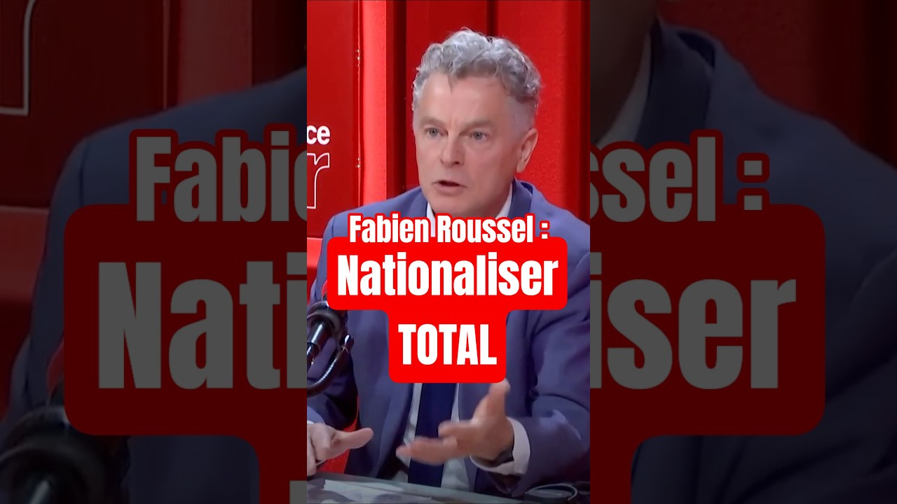 🇫🇷 Il faut nationaliser Total ! Fabien Roussel.