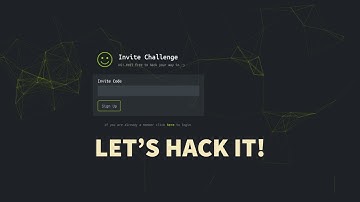 How to get Hack The Box Invitation Code? Hack the Box Invitation Challenge! 2020