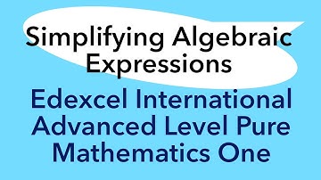 Simplify algebraic expressions - EASY LEARNING