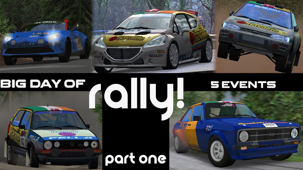 It's a Big Day of Rallying | Richard Burns Rally RSF - YouTube