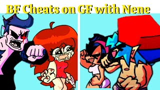 FNF  BF Cheats on GF with Nene (Full) - Truly Wrong + Mad Dad