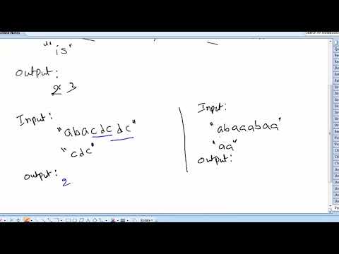Substring Frequency || Python Strings || తెలుగులో