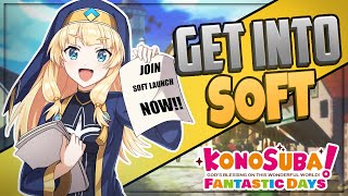 How to get into and play the GLOBAL SOFT LAUNCH! (KonoSuba: Fantastic Days) screenshot 5
