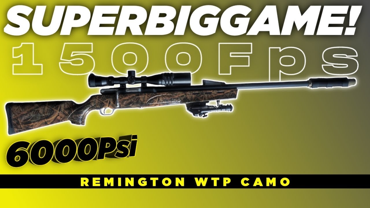PCP REMINGTON WTP CAMO 1500FPS! AKURASI MANTAP PAKAI PEREDAM PHANTOM X8...