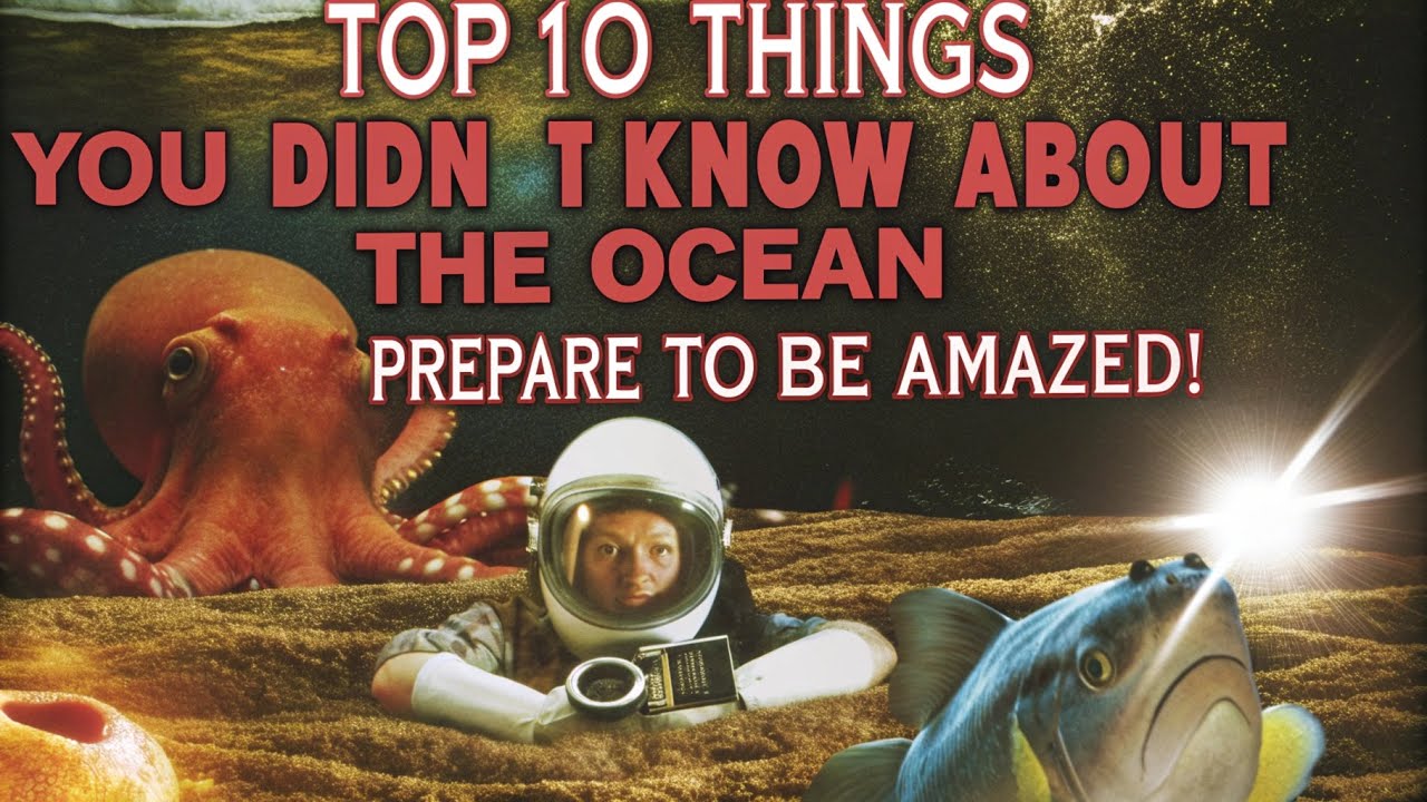 "🌊 Top 10 Things You Didn’t Know About the Ocean 🌊🌍 Prepare to Be