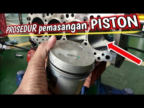 Cara Memasang PISTON MOBIL/Prosedur pemasangan PISTON yang BENAR agar tidak ngebul