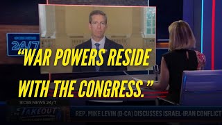 'They Have Not Briefed Congress': Levin Discusses Unanswered Questions About U.S. Strikes on Iran