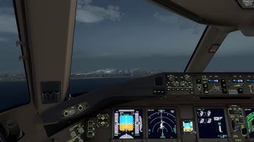 PMDG 777 flight YSSY-KLAX - Landing - VIR1 - Prepar3d V3.1