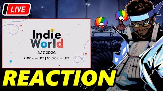 Indie World Showcase 4.17.2024 - Nintendo Switch Live Reaction