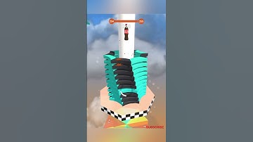 STACK BALL GAME LEVEL 254-255 #shorts #trending