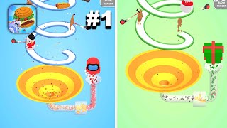 Loop Crusher - New Release - Hyper Hybrid Casual - Gameplay Walkthrough (iOS & Android)