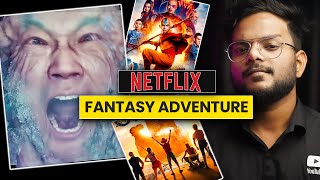 TOP 7 Fantasy Adventure Netflix Shows with Anime Action in Hindi | ANIME LIVE ACTION ADAPTATIONS