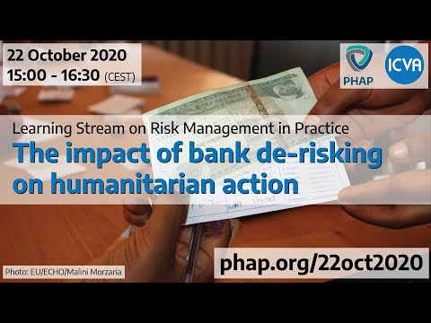 The impact of bank de-risking on humanitarian action