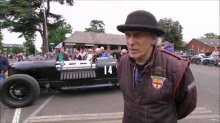 Chris Williams - Packard Bentley "Mavis" - Chateau Impney Hill Climb 8th and 9th July 2017