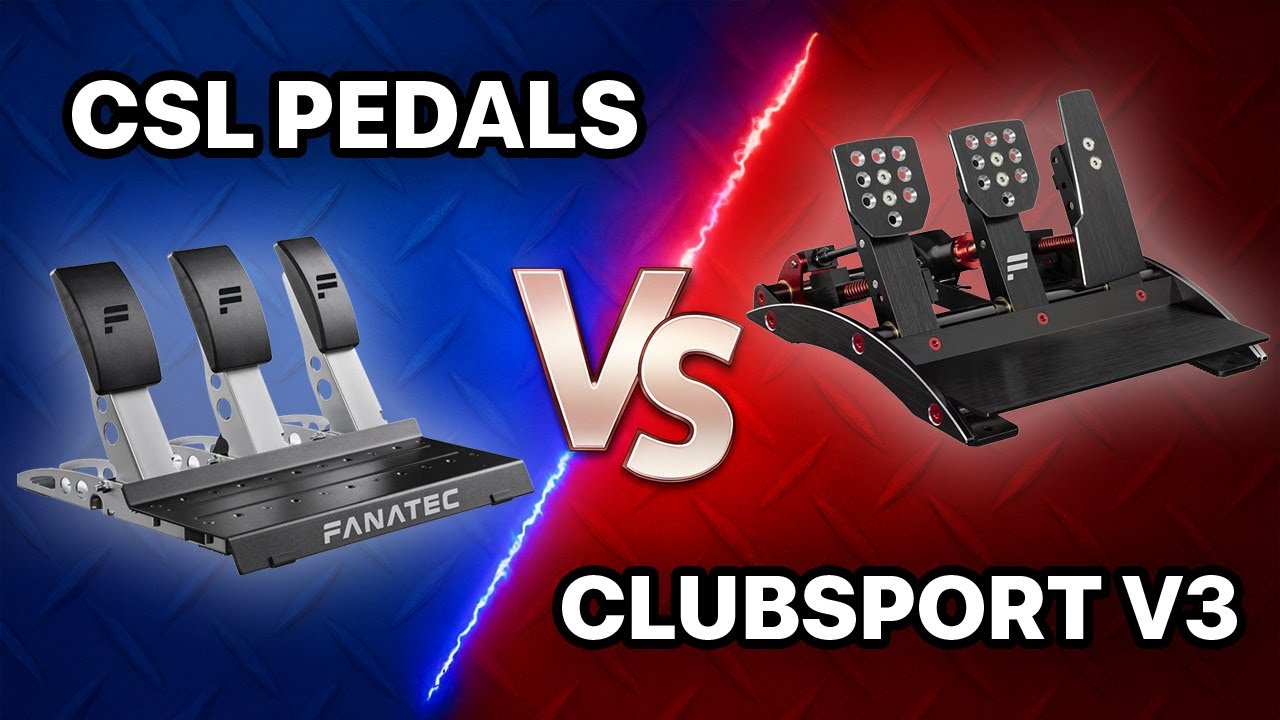 Fanatec CSL Pedals vs ClubSport V3 - Il Mio Verdetto