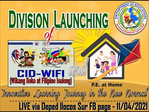 SDO Ilocos Sur-Project CID-WIFI and PE at Home