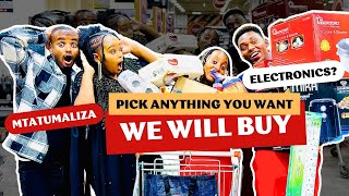 “Pick Anything You Can Carry We Will Pay” Challenge On @Wapendwamuziki | WaJesus