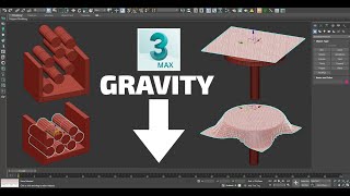 3ds Max  cloth and gravity simulations (easy method) (Mass FX)