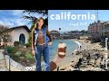 california vlog | yummy food, cute towns &amp; beach day 🍨