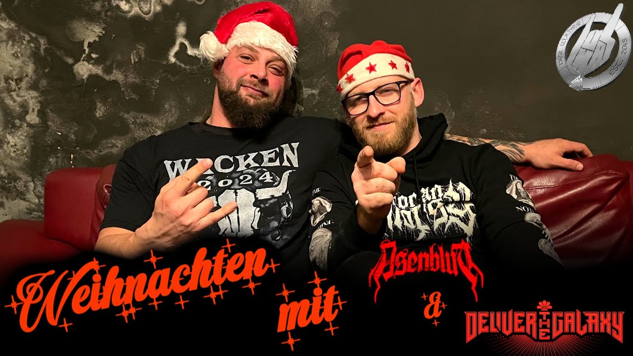 Weihnachten mit ASENBLUT & DELIVER THE GALAXY (Magdeburg 2024) | Der wahre Lukas