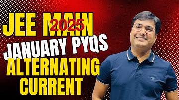 JEE Main 2025 PYQ Chapterwise Solution | Alternating Current | January Attempt | Mandeep Agrawal |