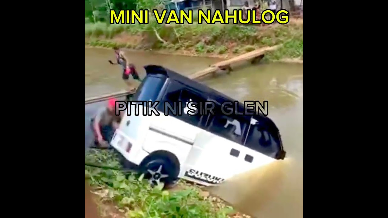 ACCIDENT MINI VAN NAHULOG FULL VIDEO | KUMUSTA KAYA DRIVER #minivan #accidentnews #accident