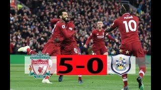 Liverpool vs Huddersfield 5-0 All Goals & Highlights | Premier League