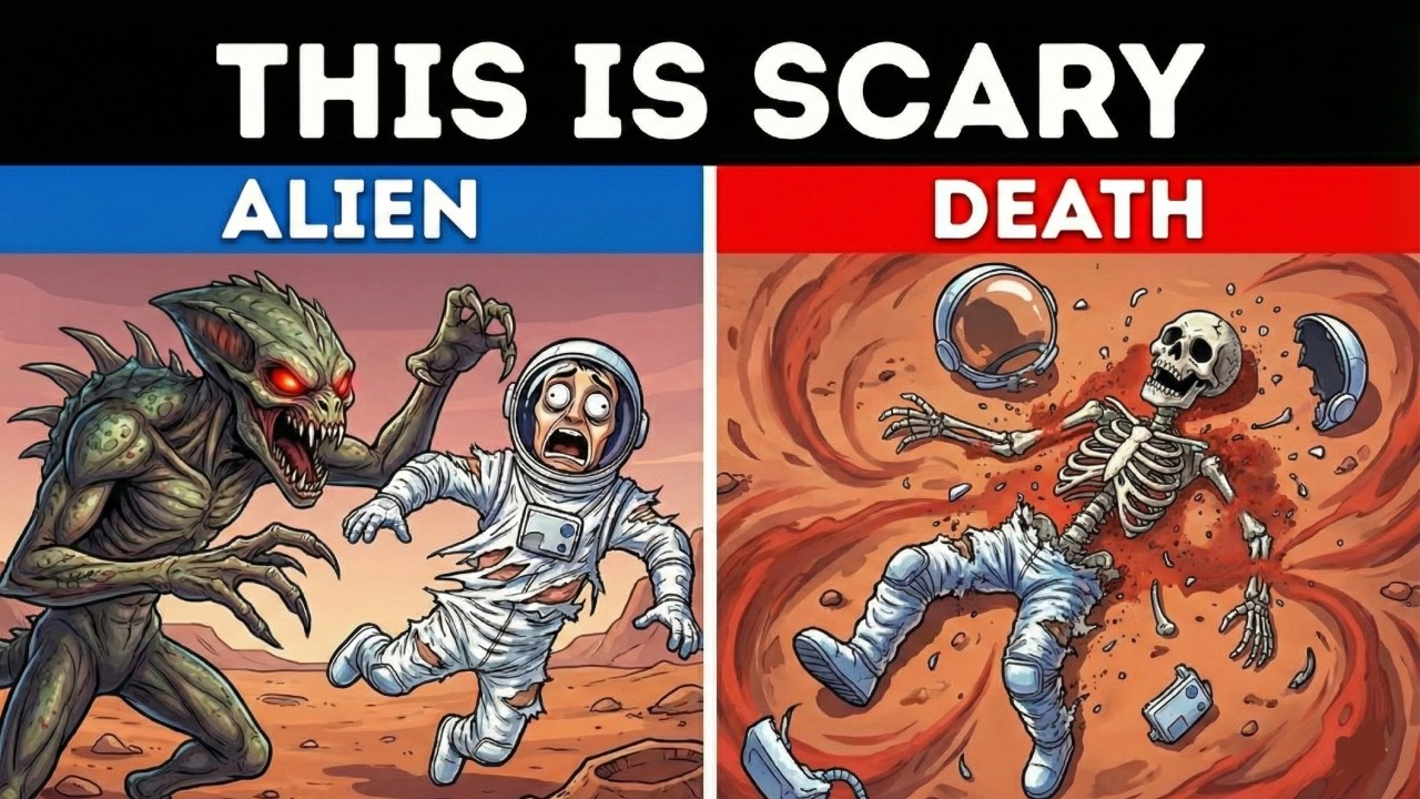 Most Terrifying Things Found on Mars