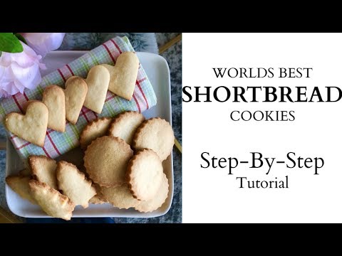 How to Make the BEST Shortbread Cookies - Step-By-Step - Tutorial - YouTube