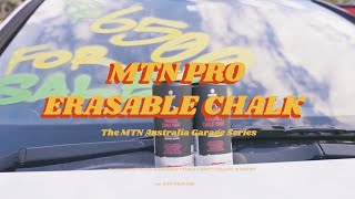 How to use the MTN PRO Erasable Chalk Spraypaint