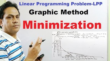 Graphical Method of Linear Programming Problem(LPP)-Minimization in Hindi Lec-5 |Minimization LPP