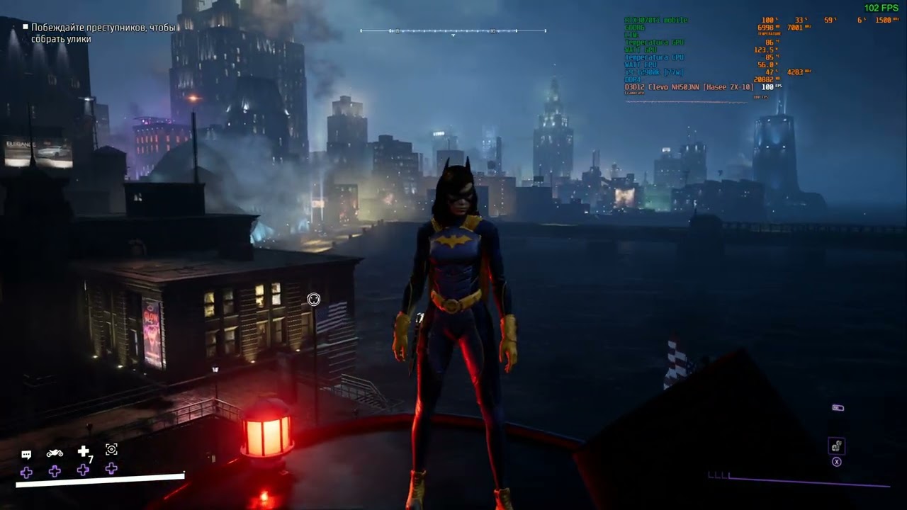 Gotham Knights_FSR3.1+FG_LukeFZ U10_RTX3070ti laptop превращается в RTX4060ti Desktop