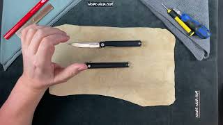 Btkg65A Bestech Knives Duoz Linerlock Black