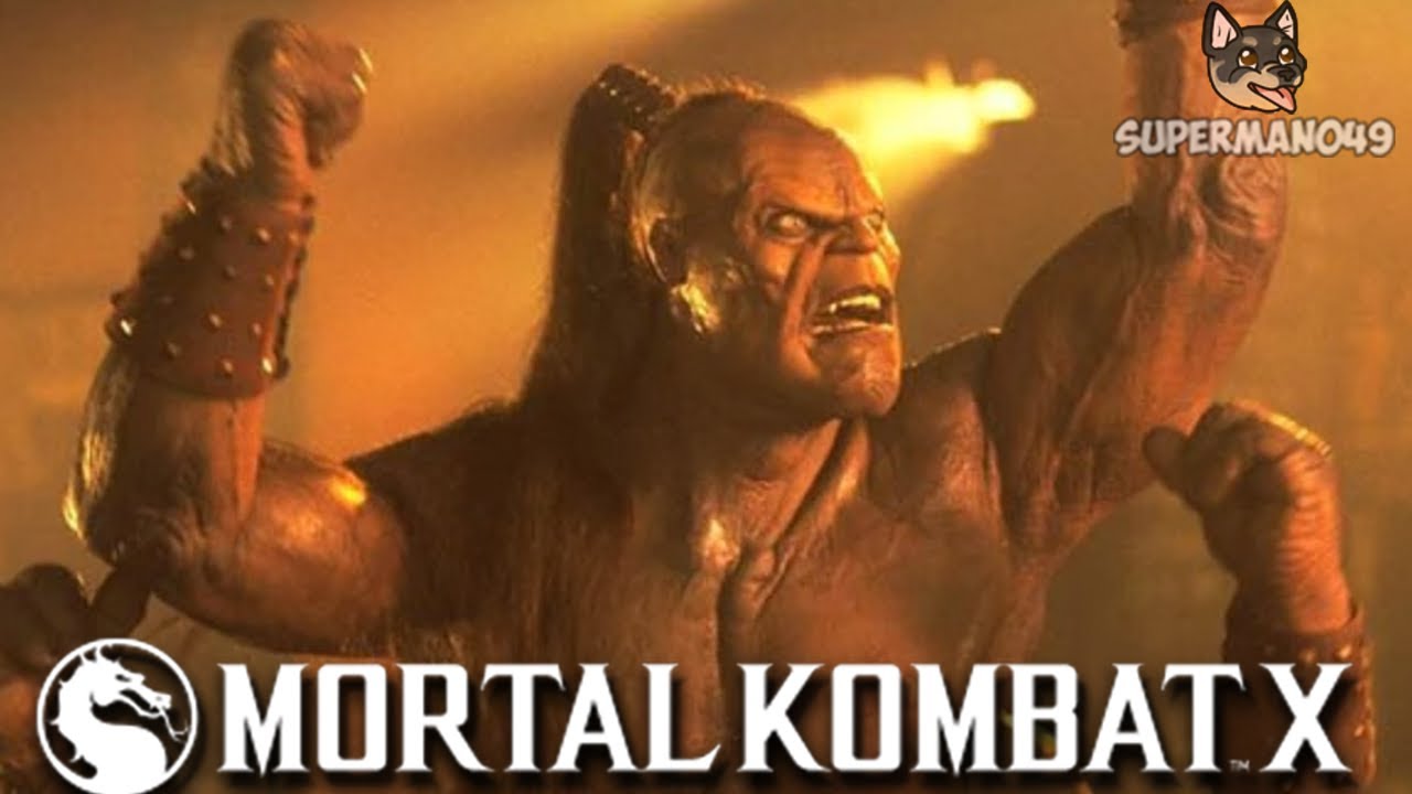 His FIRST MATCH EVER On MKX Is Vs Goro... - Mortal Kombat X: "Goro" Gameplay