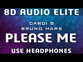 Cardi B and Bruno Mars - Please Me (8D Audio Elite)