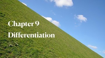 (4/4) Chapter 9 Differentiation | 9.1 Derivative Of A Function