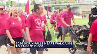 2026 Sioux Falls Heart Walk aims to raise $110,000