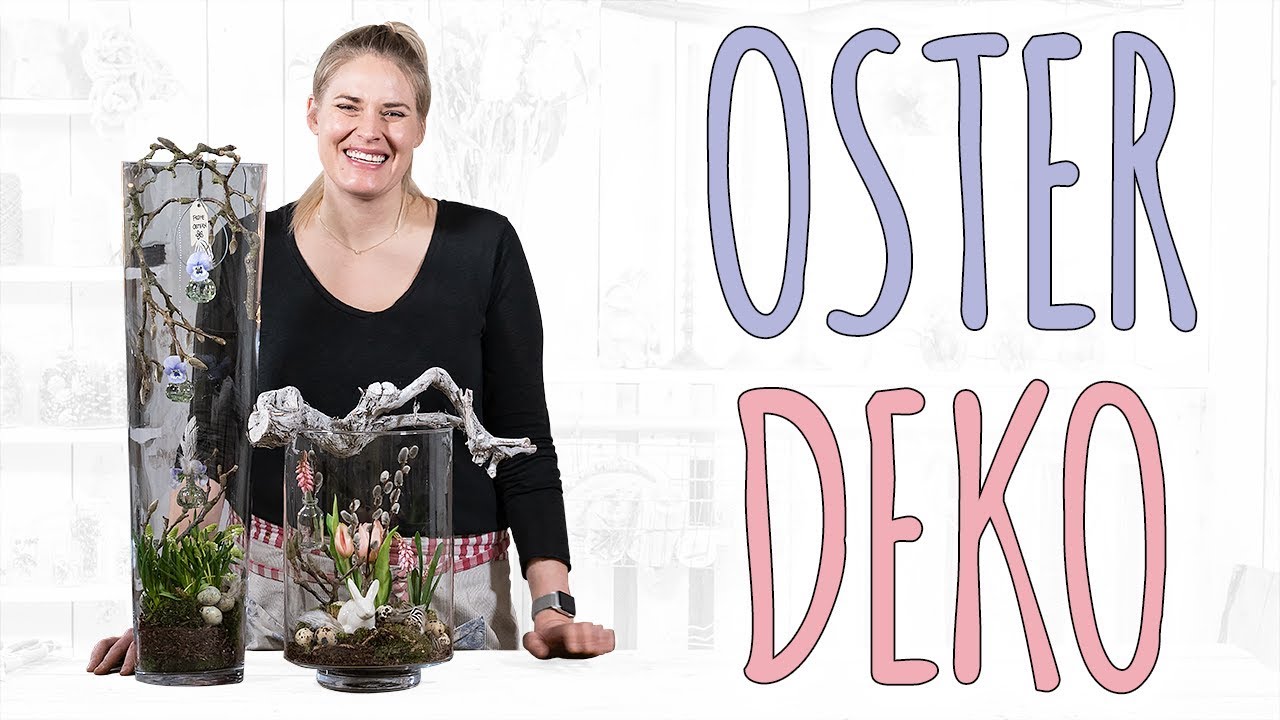 DEKO IDEE FÜR ALLE GLASFORMEN OSTERDEKO DIY YouTube