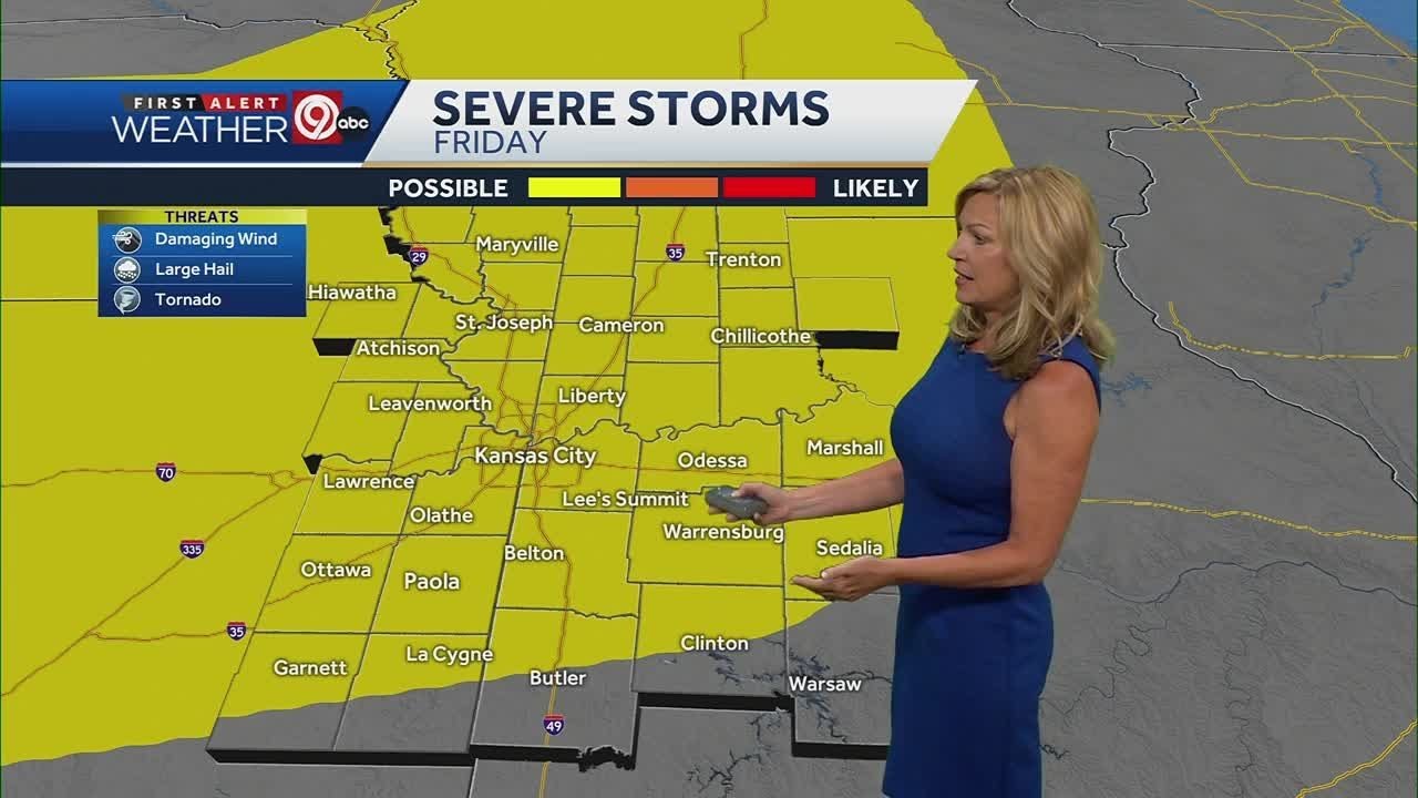 Watching chances for rounds of thunderstorms - YouTube