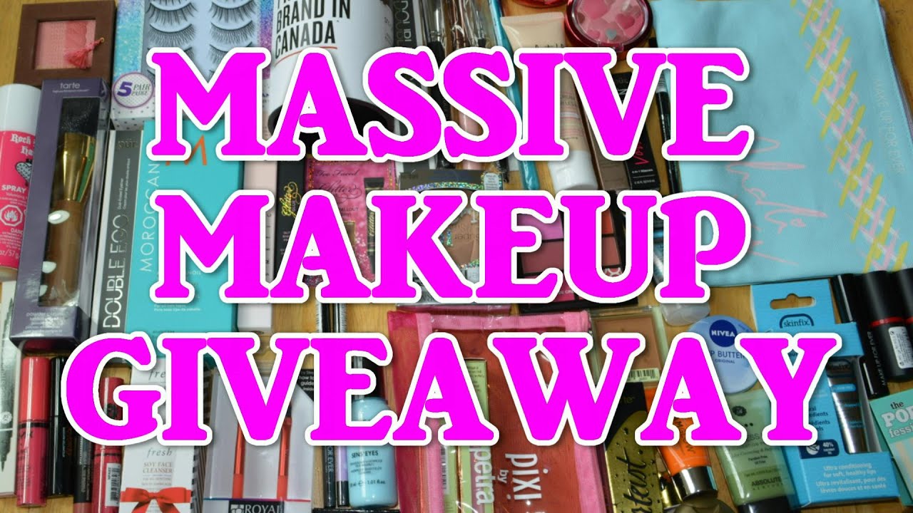 CLOSED - Massive Summer 2016 Makeup Giveaway