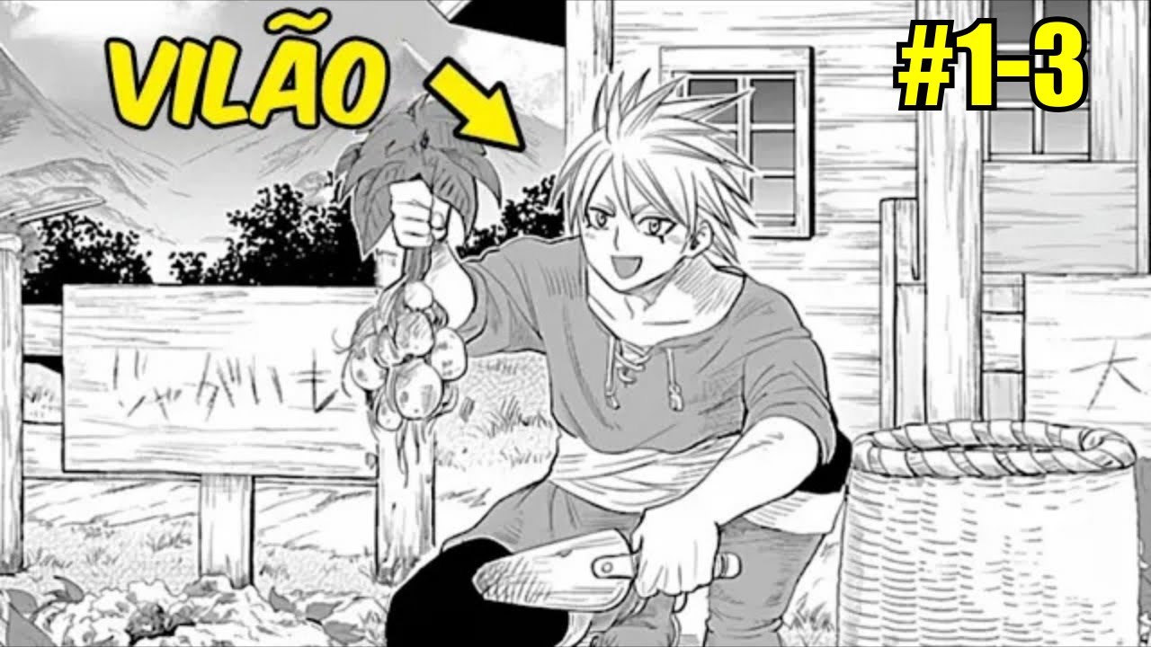 |1-3| REENCARNADO COMO VILÃO, ELE ABANDONA A HISTÓRIA PARA VIVER EM PAZ– MANGA RECAP