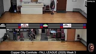 Copper City Cornhole - Höstligan 2025 Vecka 3