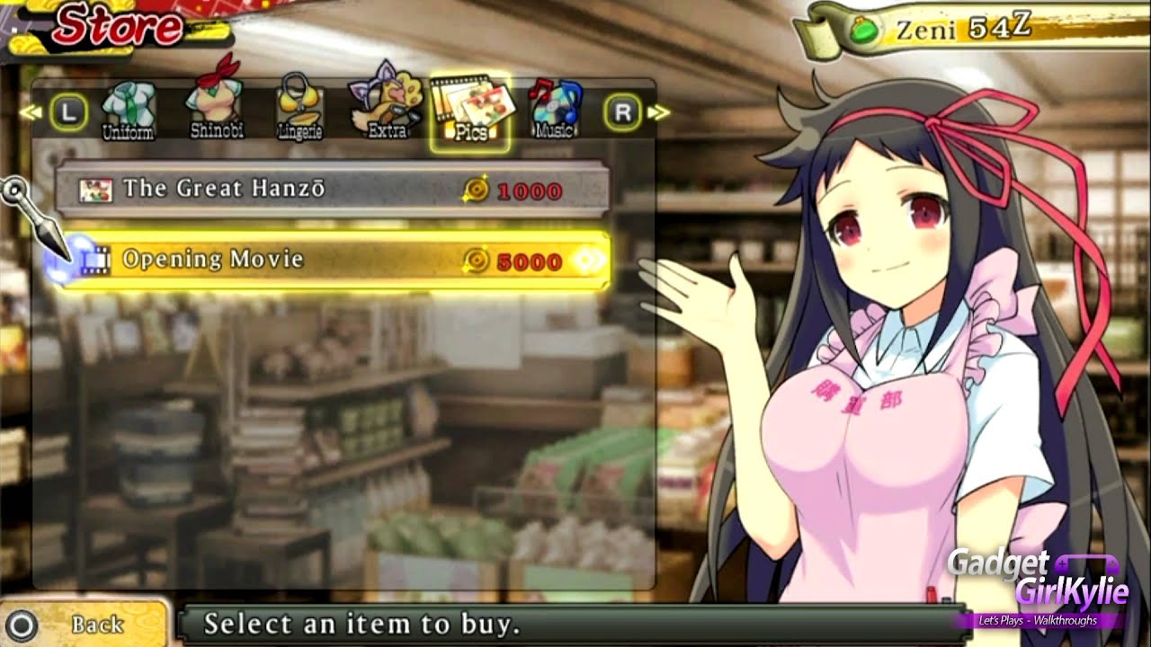 Senran Kagura Shinovi Versus Review (PS Vita)