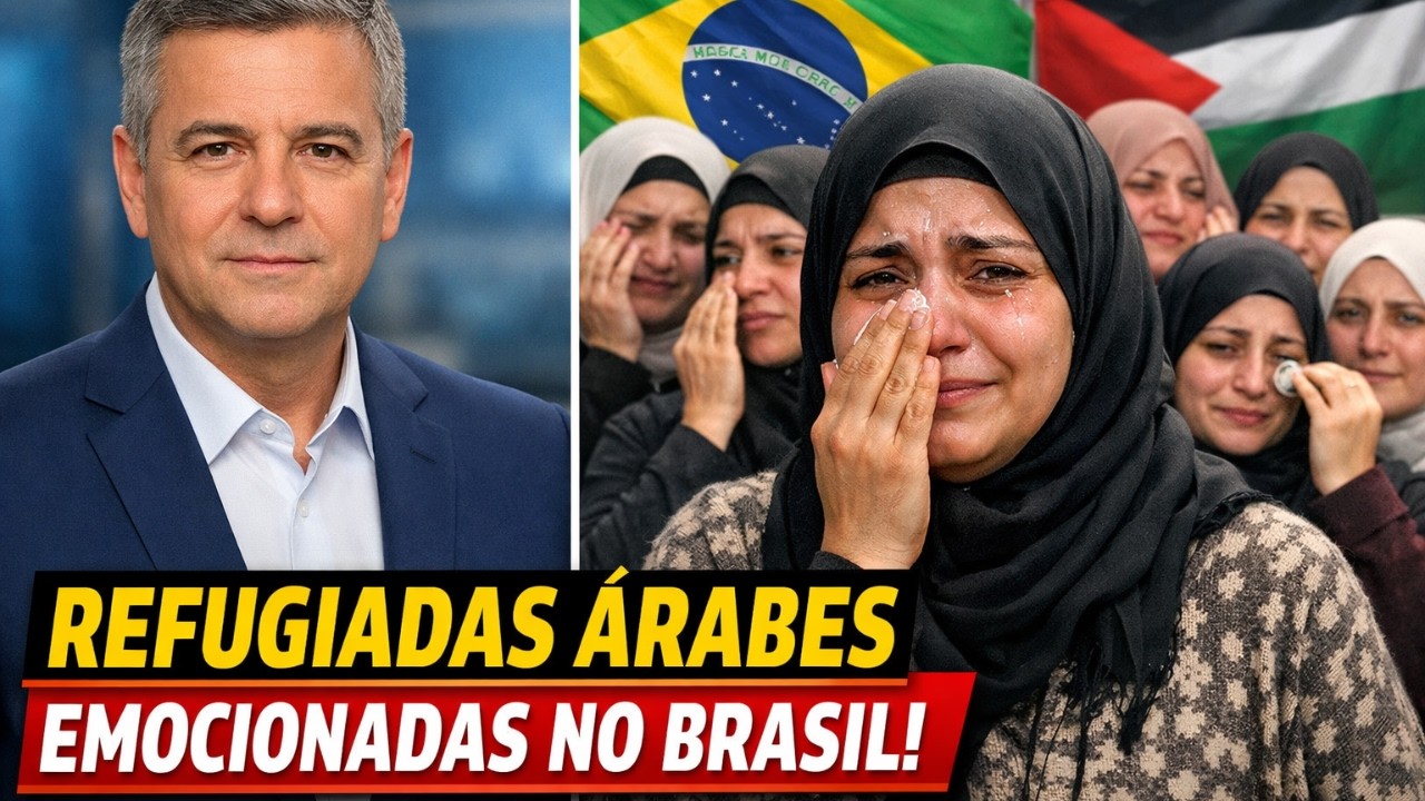 Dez mulheres árabes choraram ao chegar ao Brasil: “Nunca vi nada tão incrível”