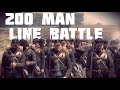 War of Rights - "200 Man Line Battle"