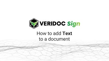 Add Text in the Document | Demo Video | E-signature | Document Transparency | Blockchain Technology
