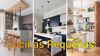 COCINAS PEQUEÑAS MINIMALISTAS